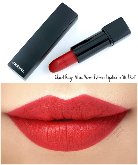 chanel rouge allure velvet extrême 118|Chanel Rouge Allure Velvet • Lipstick Review & Swatches .